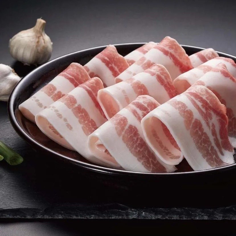 三层涮涮肉|Sliced Pork Belly 500g