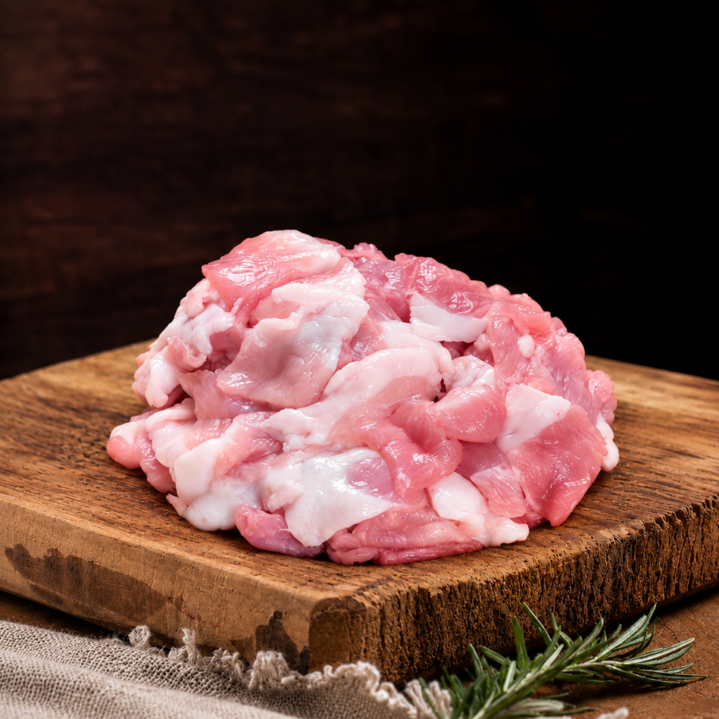 半肥肉片 | Pork Slices with Fat 500g