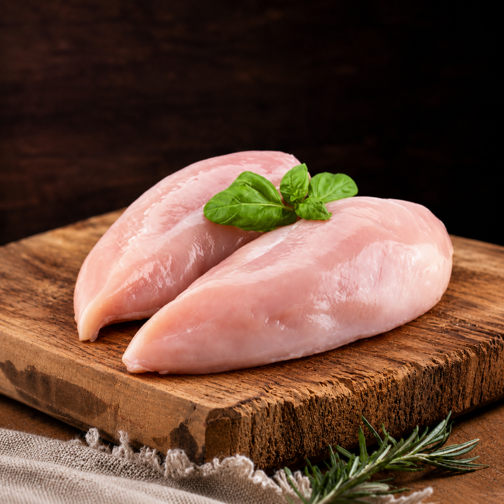 无皮鸡胸肉|Skinless Chicken Breast 1kg